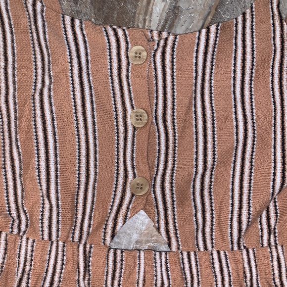 NWT Striped Jumpsuit - Picture 4 of 15